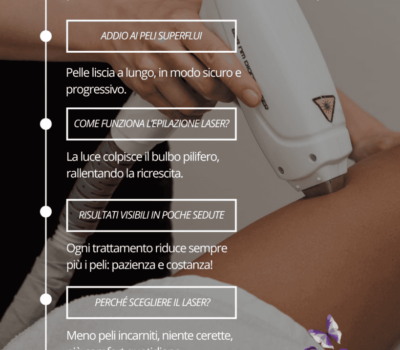 Nero Bianco Semplice Epilazione Laser Post Instagram