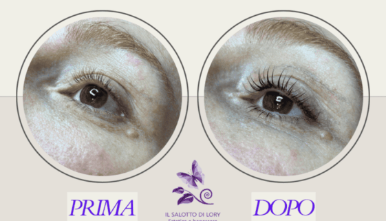 Laminazione ciglia: il prima e dopo che valorizza il tuo sguardo