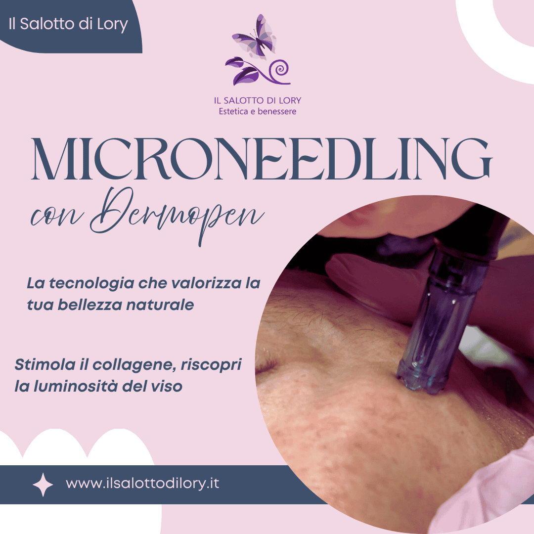 Trattamento microneedling con dermopen